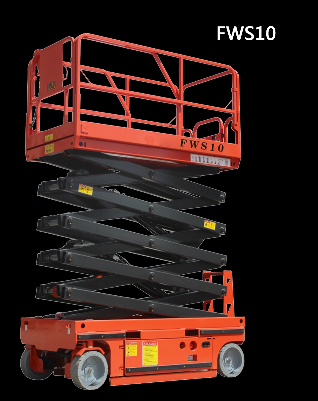 Portable Mobile 2800kg Small Lifting Platform Electric Mini Scissor Lift