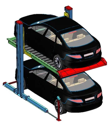 Fabrik-Direktpreis Auto Mobile Puzzle Car 2-Etagen-Lift-Parksystem